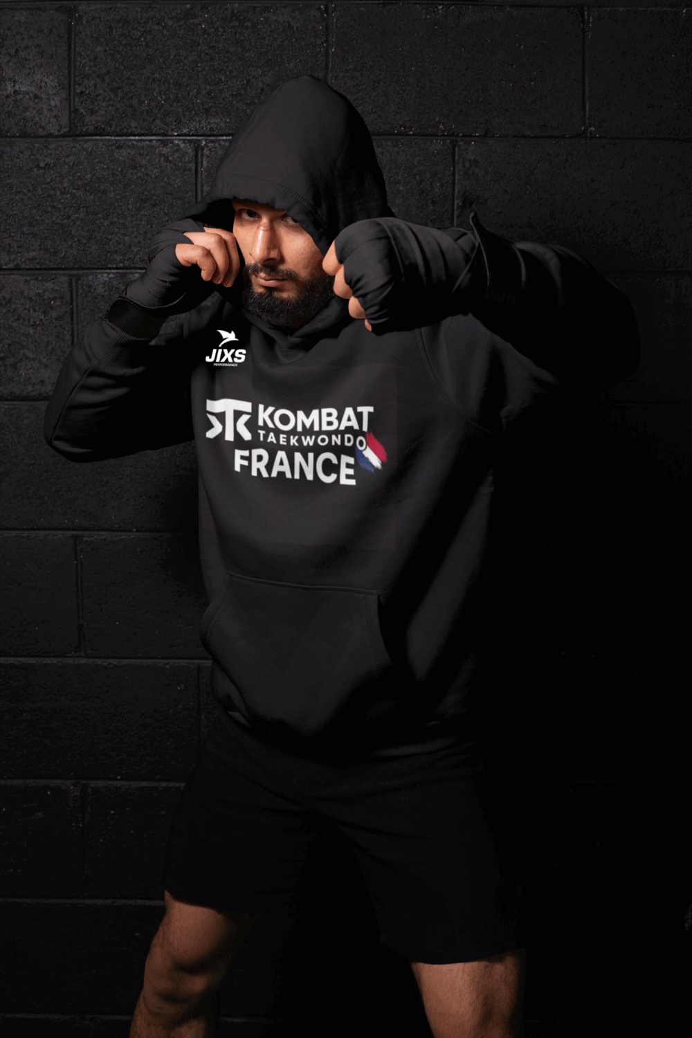 JIXS x Kombat Taekwondo France Hoodie Homme