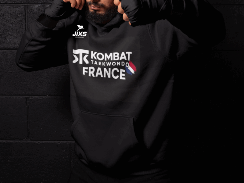JIXS x Kombat Taekwondo France Hoodie Homme