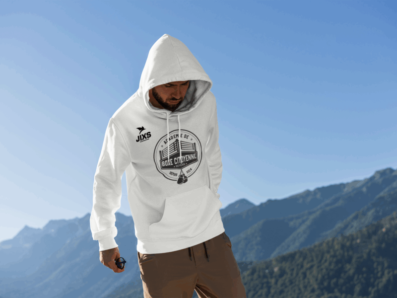 JIXS x ABC Boxing Hoodie Homme