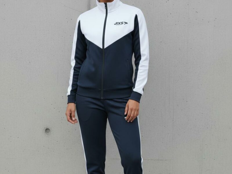 ensemble-survetement-femme-marine-blanc-jixs-1.jpg JIXS Tracksuit Elite Femme Marine