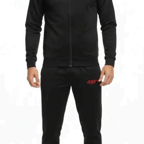ensemble-survetement-homme-noir-jixs-tracksuit-pro Survêtement homme noir JIXS Tracksuit Pro