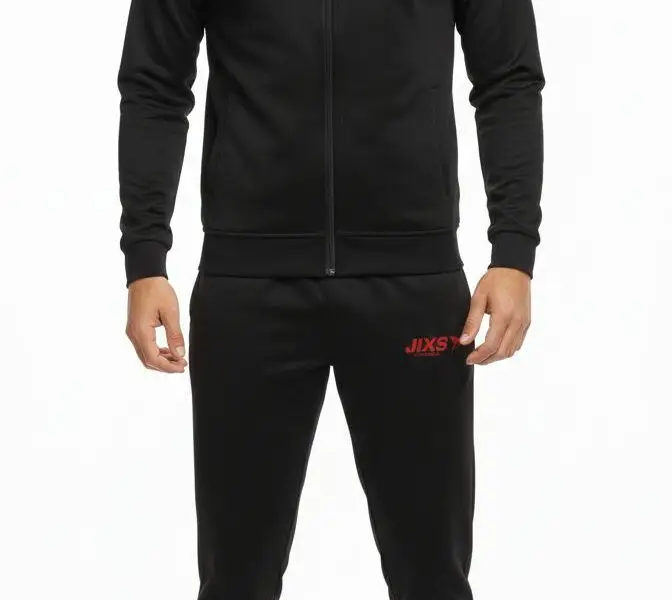 Survêtement homme noir JIXS Tracksuit Pro