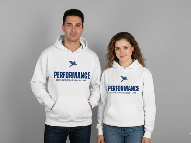 Pack duo sweat à capuche sport JIXS Performance — édition spéciale Jeux Olympiques 2028 LA28