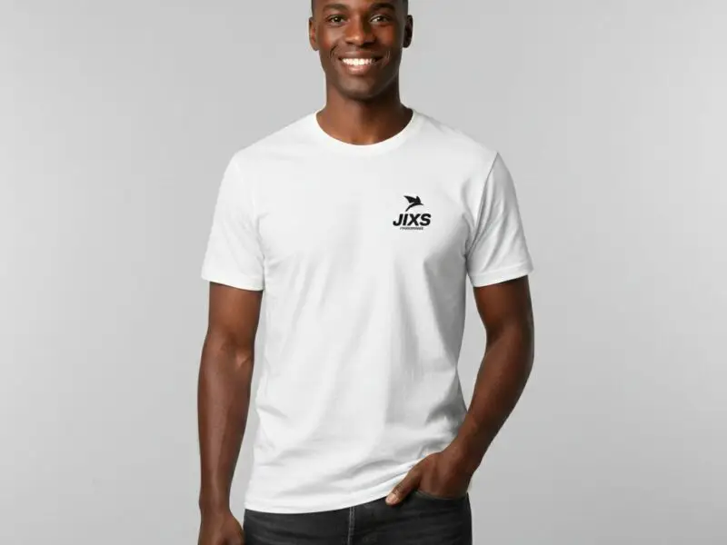 t-shirt-sport-homme-blanc-logo-jixs-1.jpg JIXS Signature Tee Homme