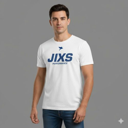 JIXS Bold Tee Homme Blanc