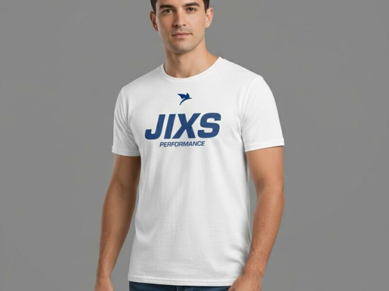 JIXS Bold Tee Homme Blanc